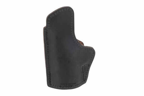 Versacarry Compound Gen II IWB Holster in Distressed Brown Leather with bonded nylon thread